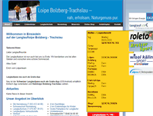 Tablet Screenshot of loipe-bolzberg.ch